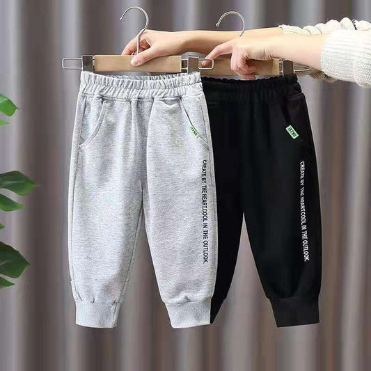 Pantalon d'automne style occidental pour garçon, sport et loisirs d'hiver