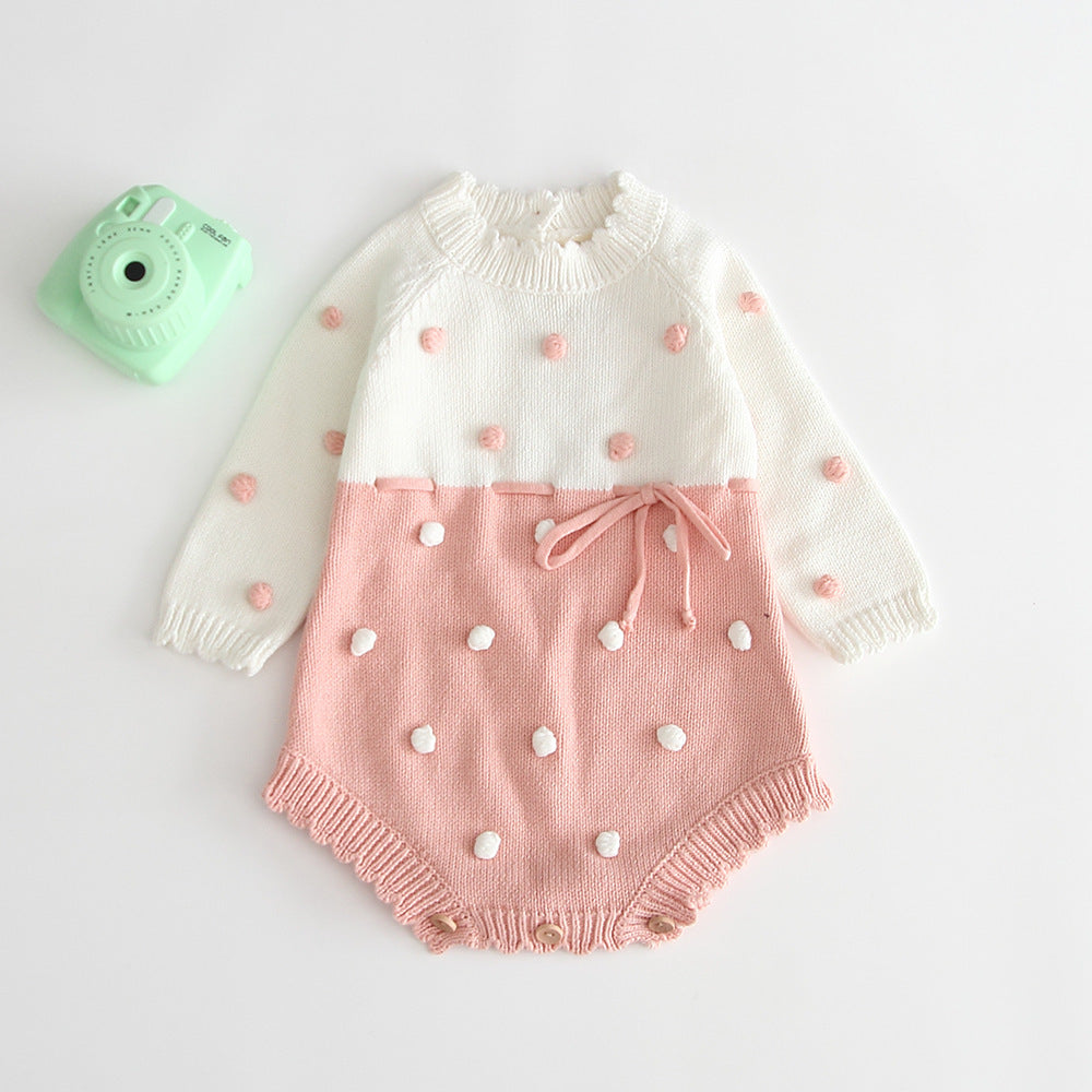 Barboteuse Bébé à Pois