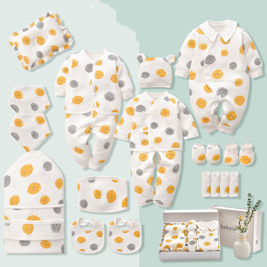 Ensemble de vêtements d'été pour bébé 20 pièces en 100 % coton pour nourrissons