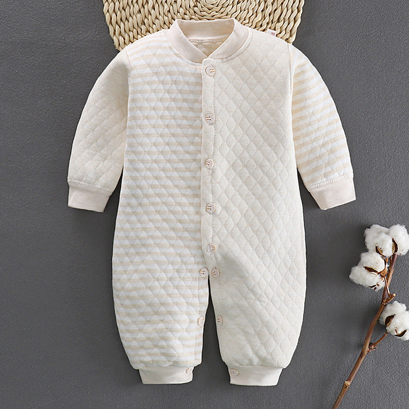 Barboteuse Bébé en Coton Chaude
