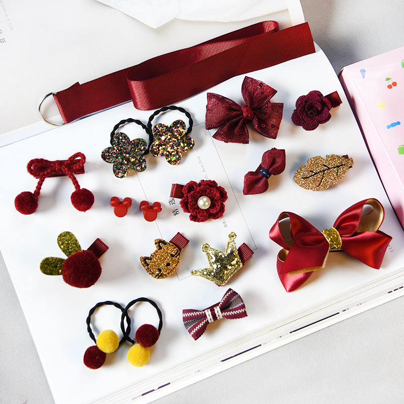 Ensemble d'accessoires pour cheveux de filles