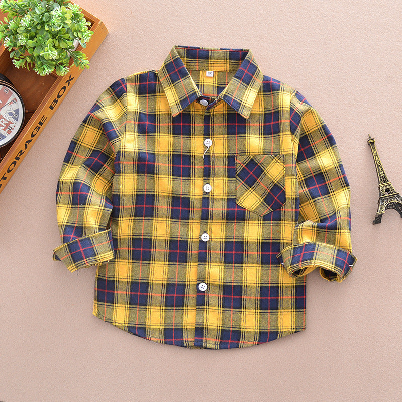Chemise à carreaux