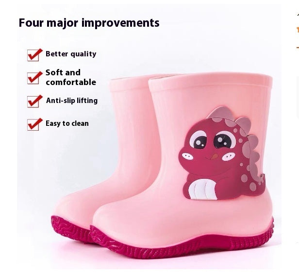 Bottes de pluie d'été pour bébés garçons et étudiants