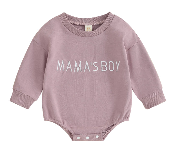 Baby Jumpsuit Winter Romper Letter Print