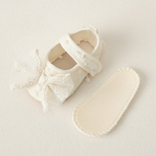 Infant Korean Style Bow Princess Shoes