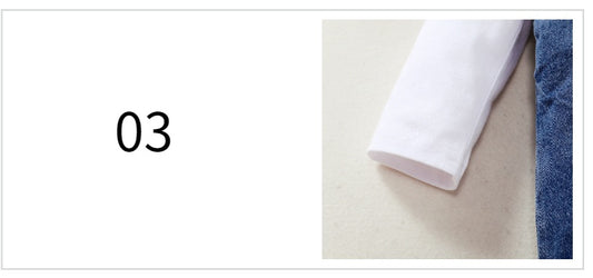 Ensemble de vêtements pour bébé fille à manches longues