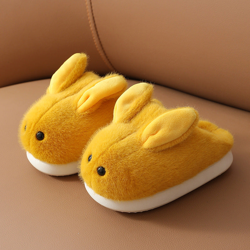 Pantoufles en coton à motif de dessins animés mignonnes pour enfants
