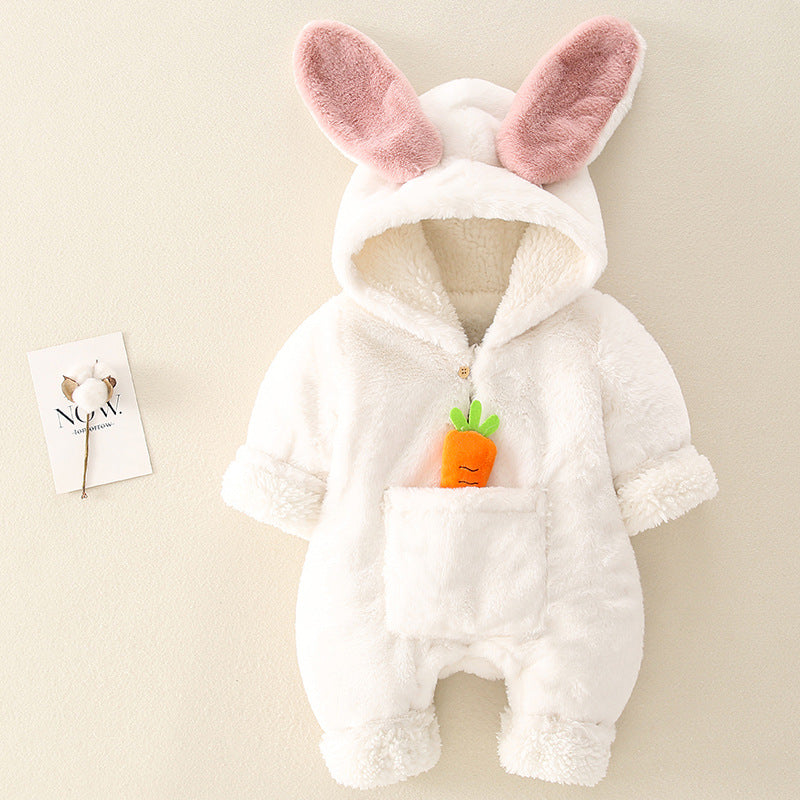 Bunny super cute net red baby clothes