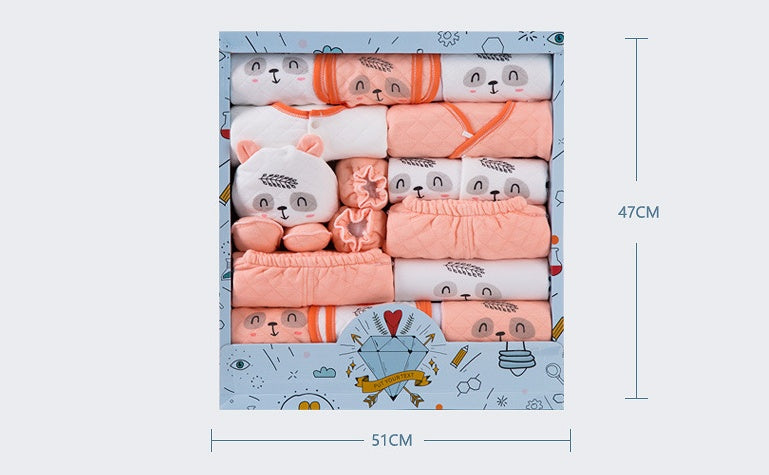 18-Piece Newborn Cotton Gift Set