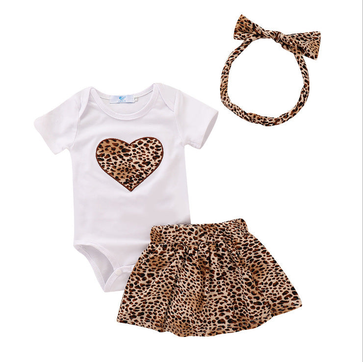 Grenouillère imprimée "Love" Vêtements pour enfants