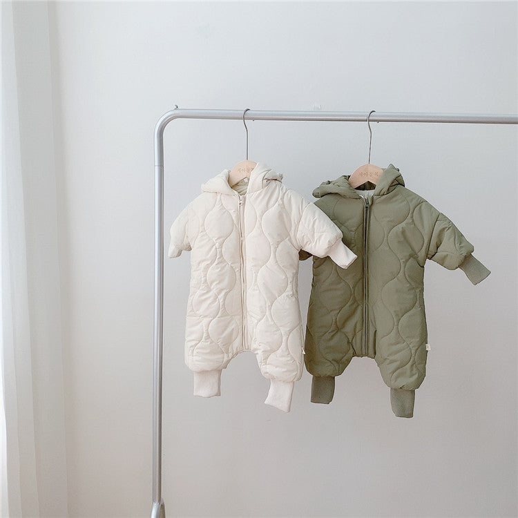 Vêtements d'hiver chauds et épais pour bébés ours
