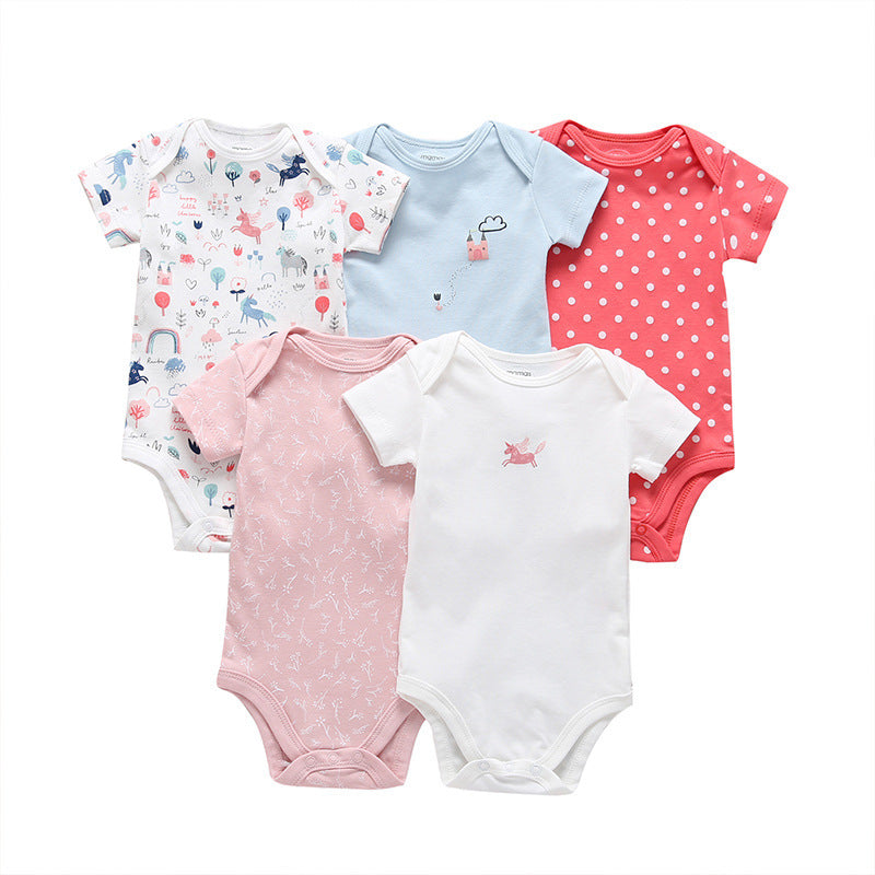 Unisex Toddler Sleepwear Romper Set