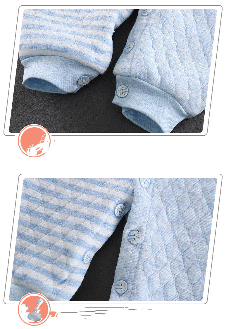 Barboteuse Bébé en Coton Chaude