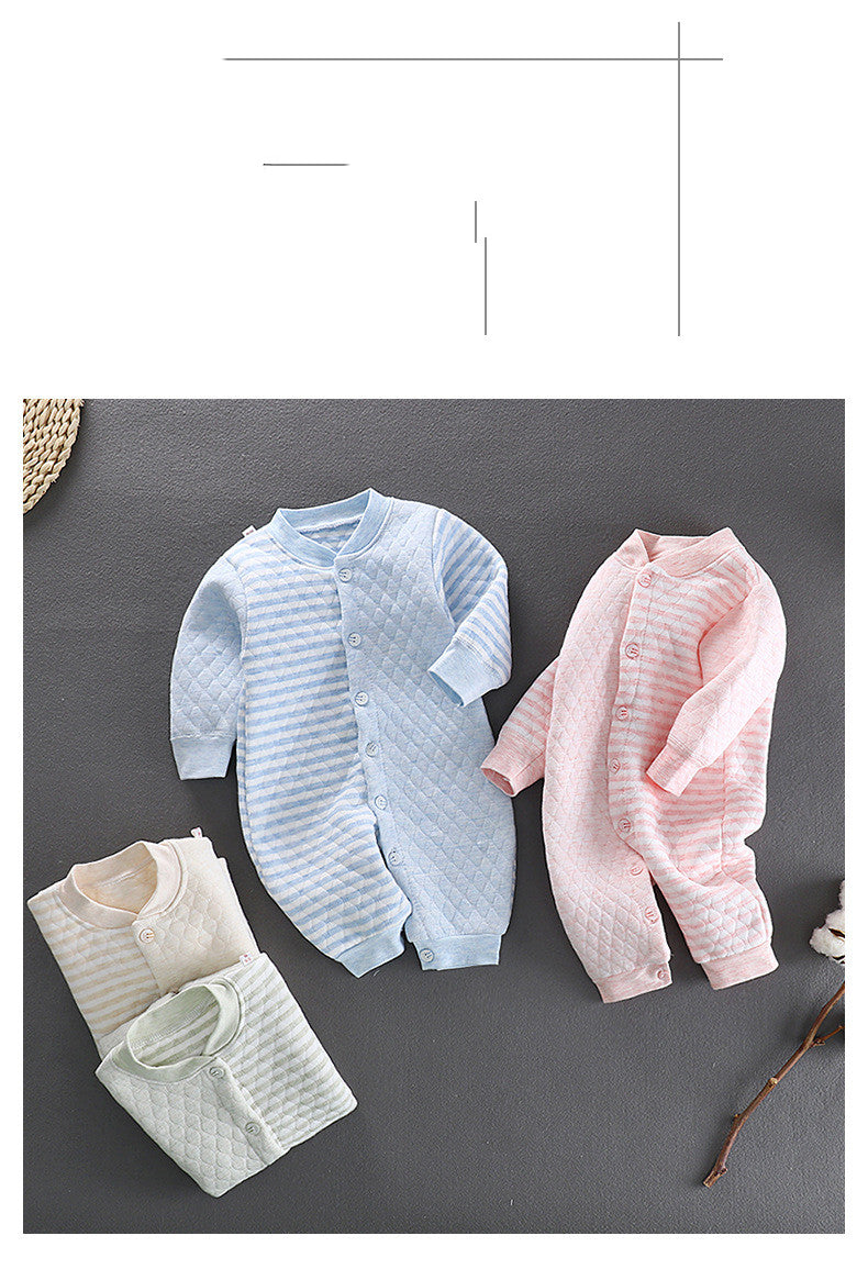 Barboteuse Bébé en Coton Chaude