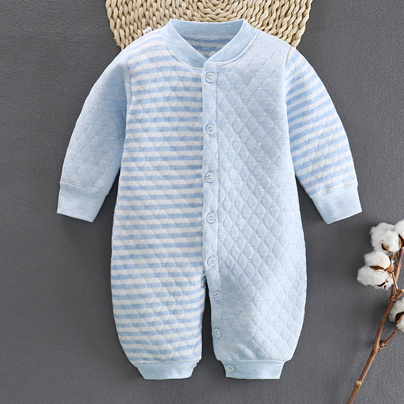 Barboteuse Bébé en Coton Chaude