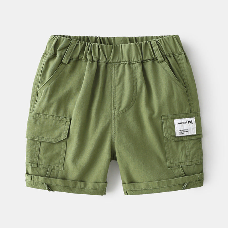 Small And Medium-Sized Children Wear Shorts, Baby Five-Point Pants, Summer Tide Pants