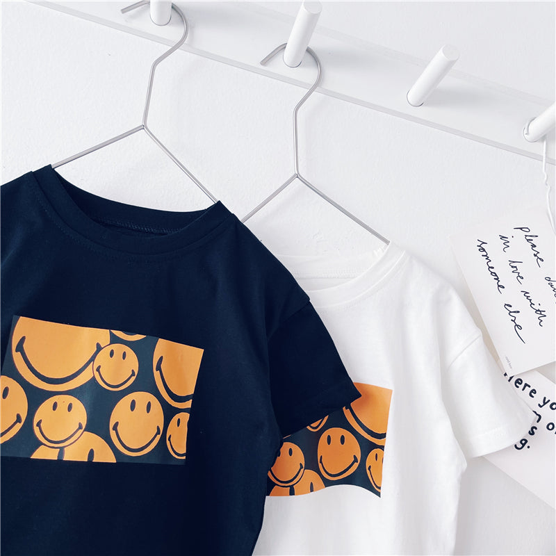 T-shirt à manches courtes pour garçons, nouveau T-shirt à manches courtes en coton pour bébé Wild Summer