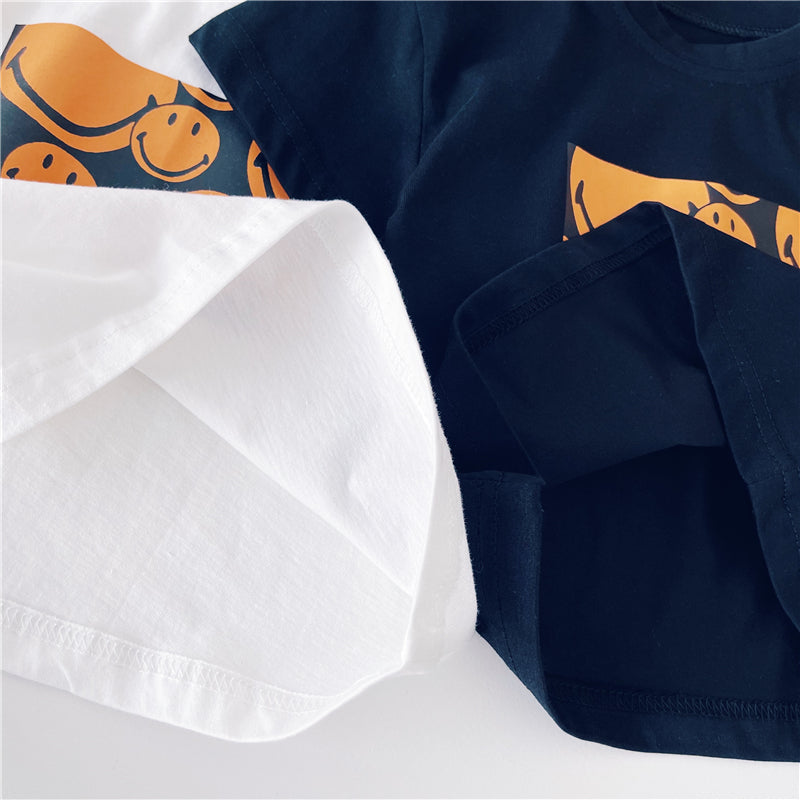 T-shirt à manches courtes pour garçons, nouveau T-shirt à manches courtes en coton pour bébé Wild Summer
