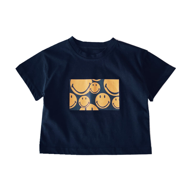 T-shirt à manches courtes pour garçons, nouveau T-shirt à manches courtes en coton pour bébé Wild Summer