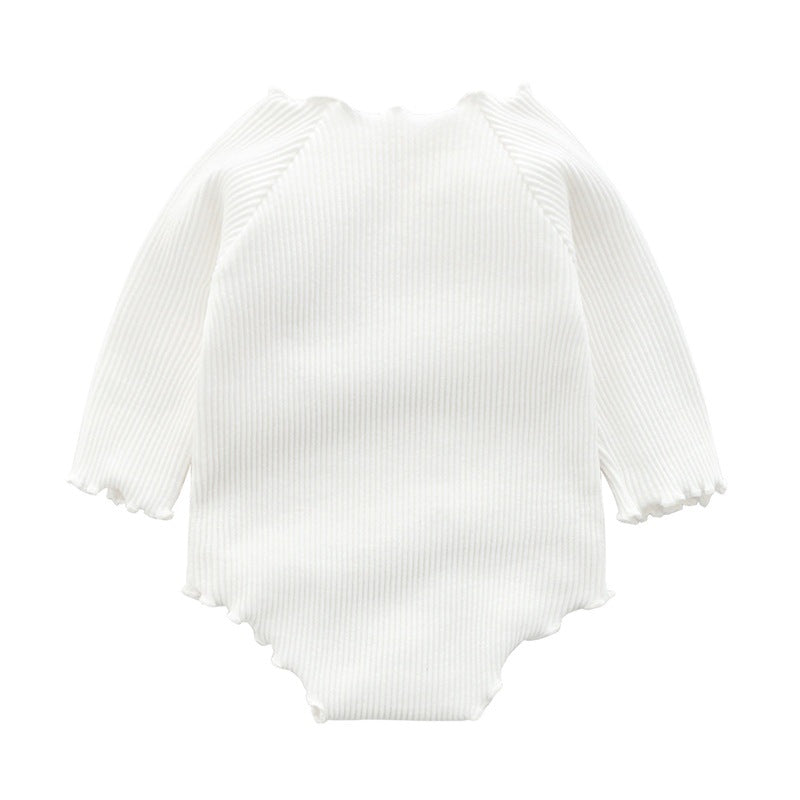 Grenouillère Printemps Automne Nouveau-né Grenouillère Bébé Manche Longue