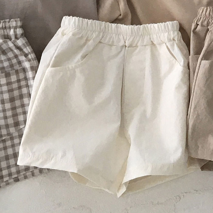 Shorts Bébé Été Coton-Lin