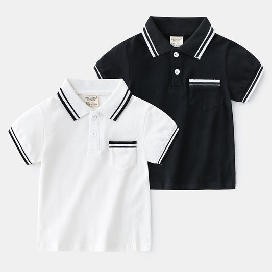 T-shirt d'été polo pour garçons