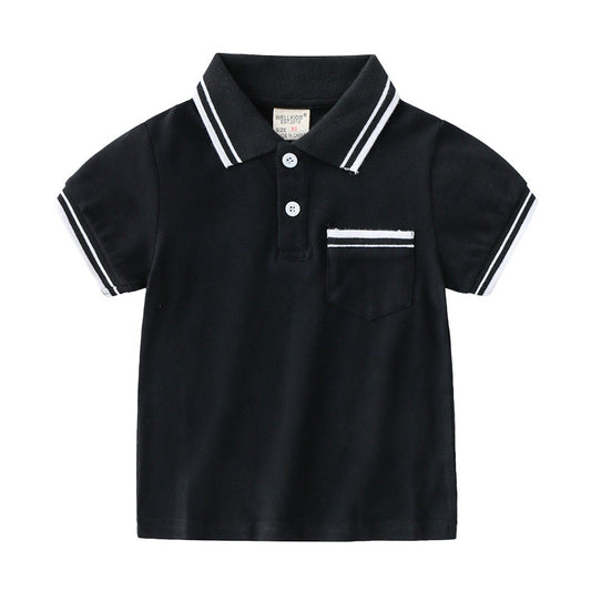 T-shirt d'été polo pour garçons