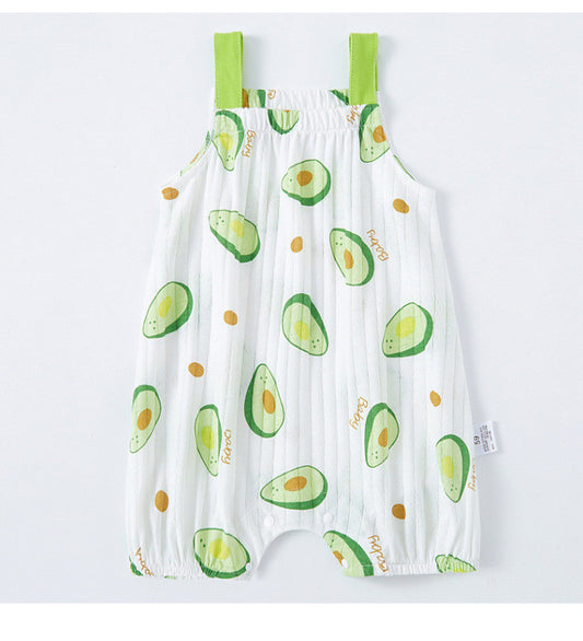 Baby Sling Bag Fart Clothing Baby Sleeveless One-piece