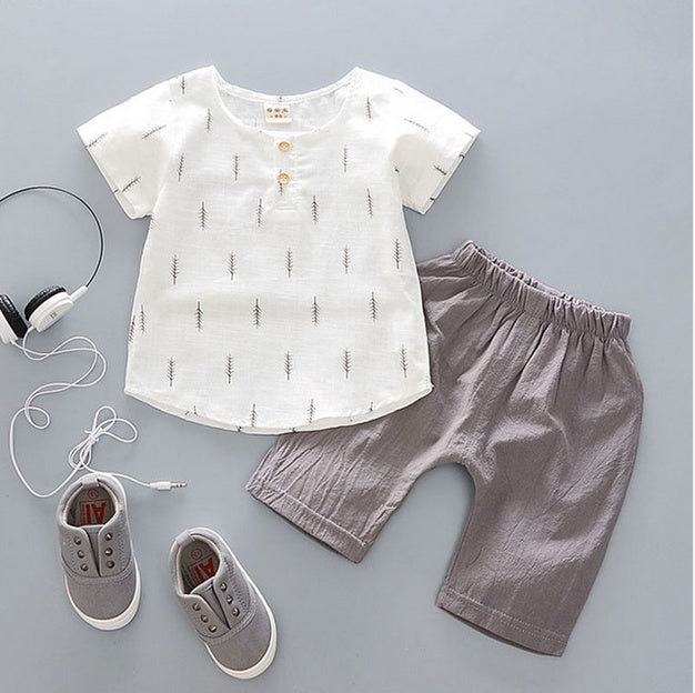 Tenue de sport d'été pour petit garçon