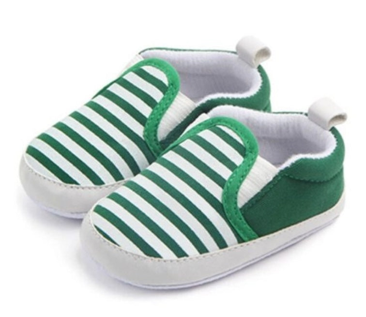 Chaussures classiques à rayures pour nouveau-né, bébé fille, bébé garçon, enfant, premiers pas, mocassins décontractés et doux.