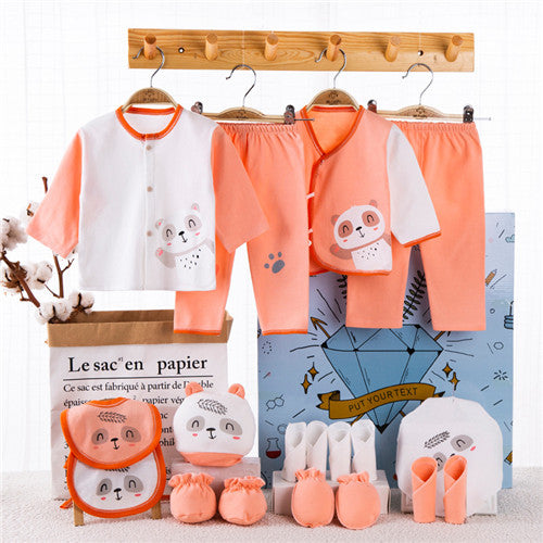 18-Piece Newborn Cotton Gift Set