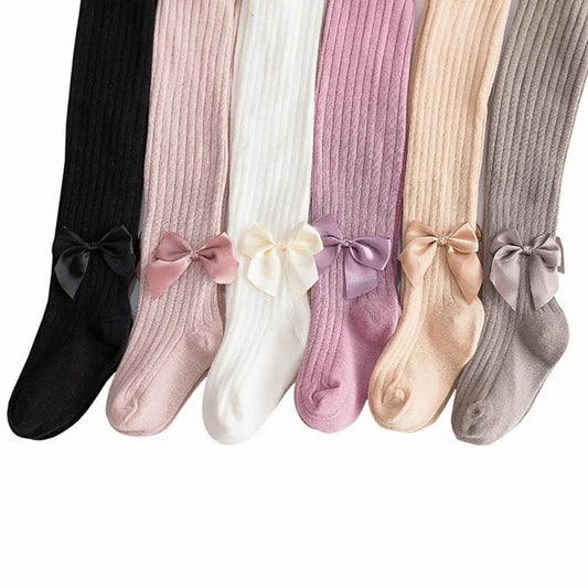 Baby Bow Tights