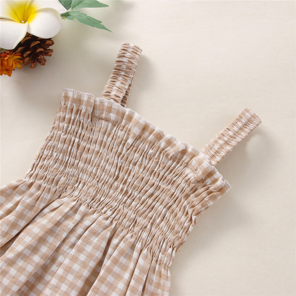 Bébés Filles 2 Pièces Tenues d'été, Volants sans Manches