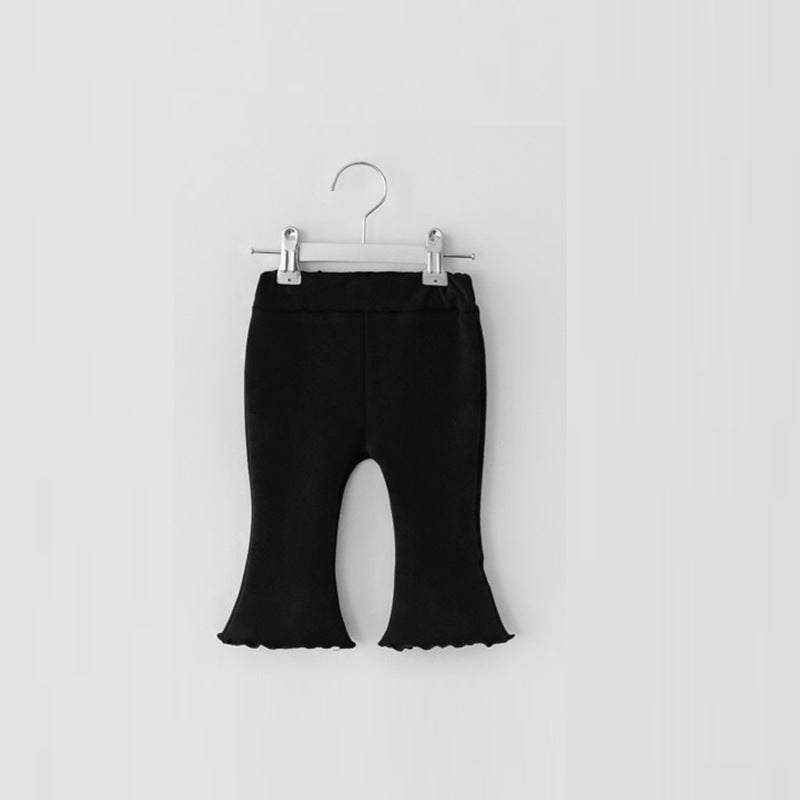 Vêtements pour enfants Pantalon évasé à carreaux pour femme