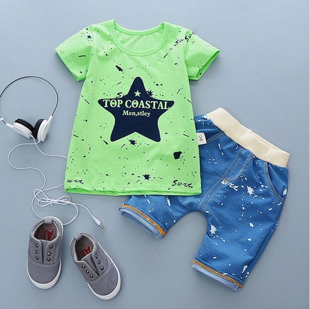 Tenue de sport d'été pour petit garçon