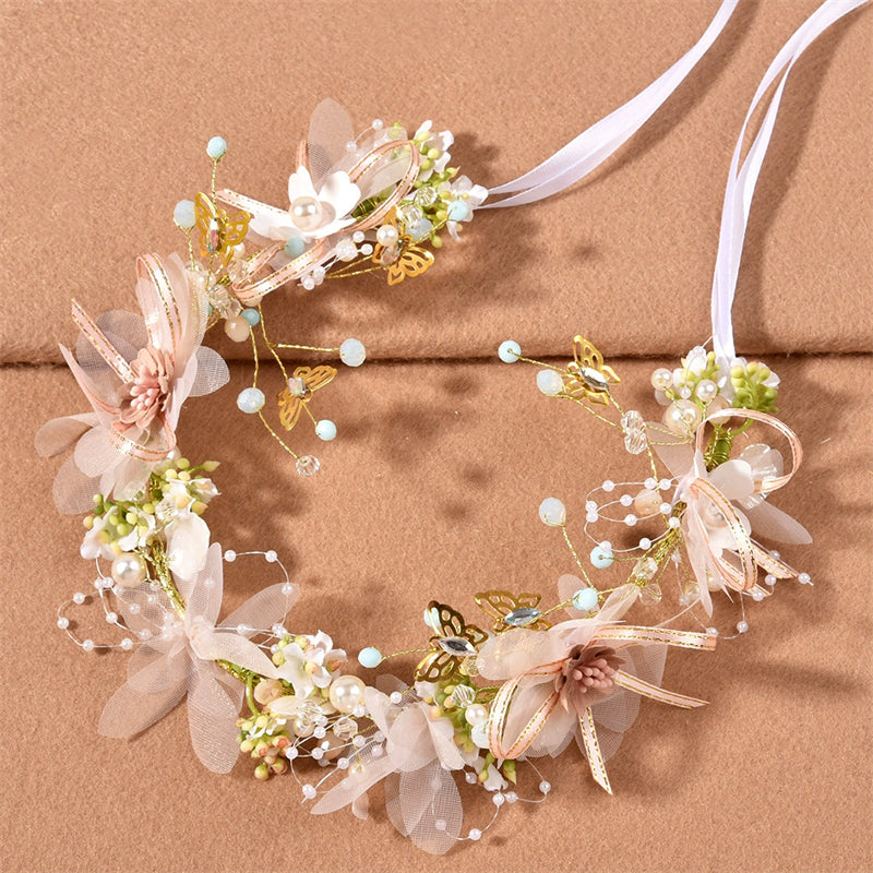 Guirlande de fées pour enfants, accessoires de tête de princesse