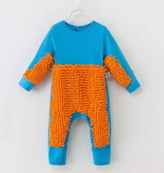 Bébé rampant