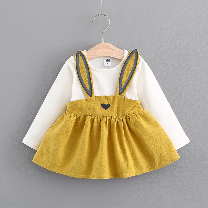 Robe bébé fille lapin mignonne style coréen