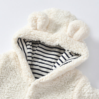 Combinaison-pyjama en forme d'animal pour bébé