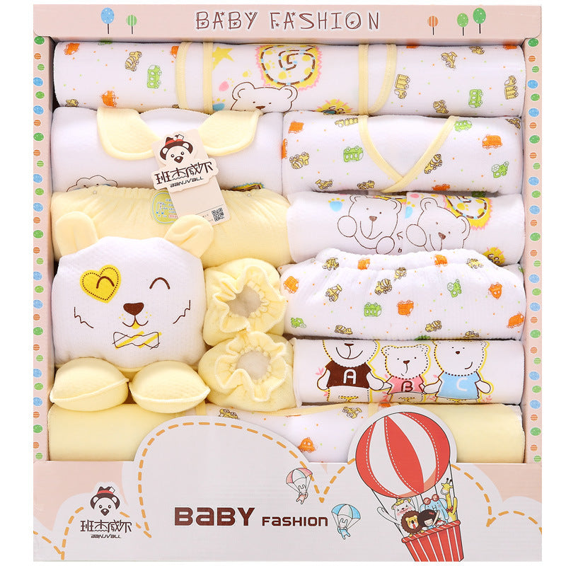 Coffret Cadeau Bébé Naissance 12 pièces Thème Ours