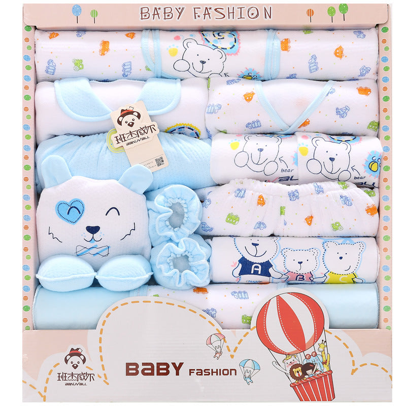 Coffret Cadeau Bébé Naissance 12 pièces Thème Ours
