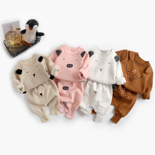 Ensemble Pull Velours Bébé