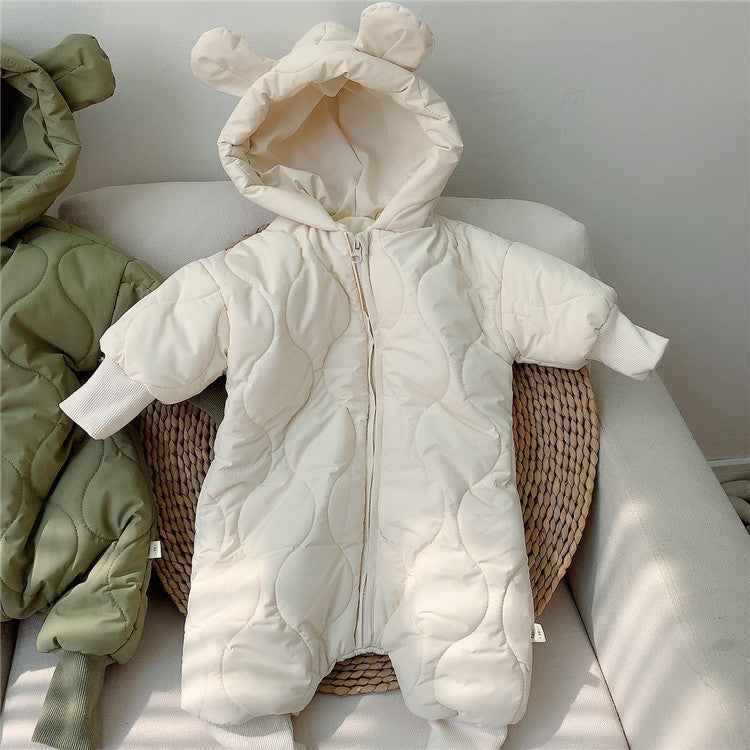 Vêtements d'hiver chauds et épais pour bébés ours