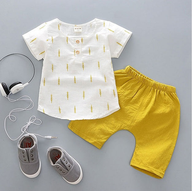 Tenue de sport d'été pour petit garçon