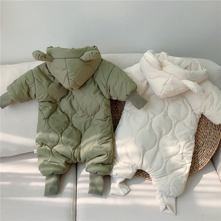 Vêtements d'hiver chauds et épais pour bébés ours