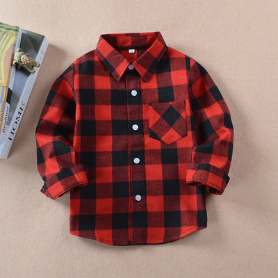Chemise à carreaux