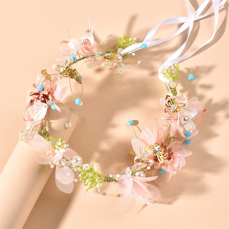 Guirlande de fées pour enfants, accessoires de tête de princesse