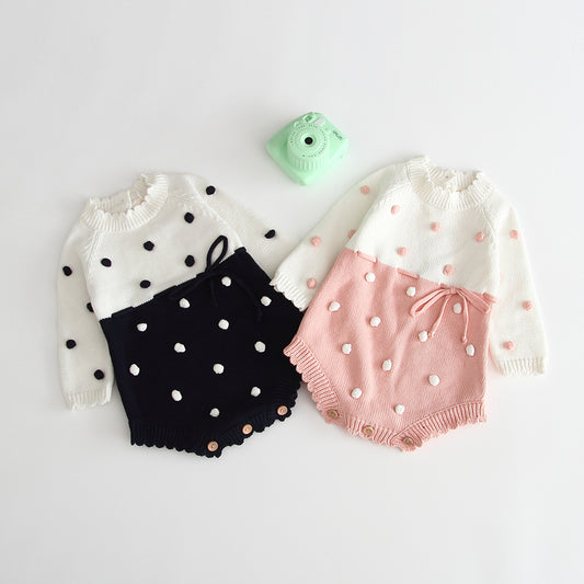 Barboteuse Bébé à Pois