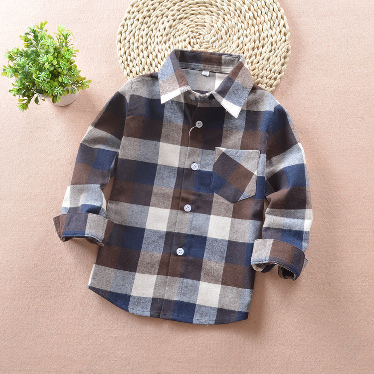 Chemise à carreaux
