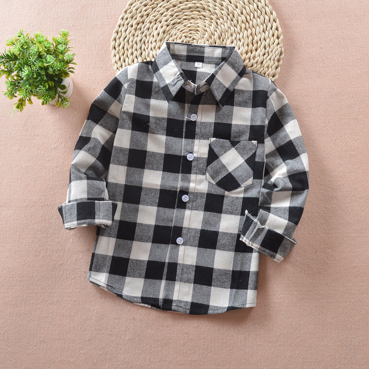 Chemise à carreaux